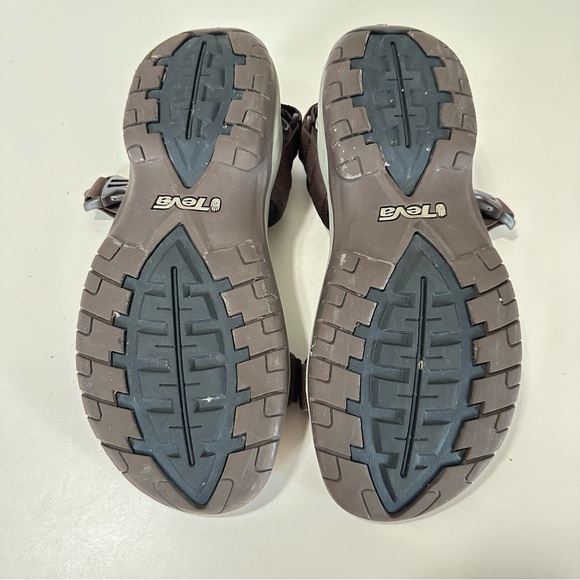 TEVA Mens Sandals Size 10 Brown Adjustable Straps Anatomic Footbed - Picture 5 of 6